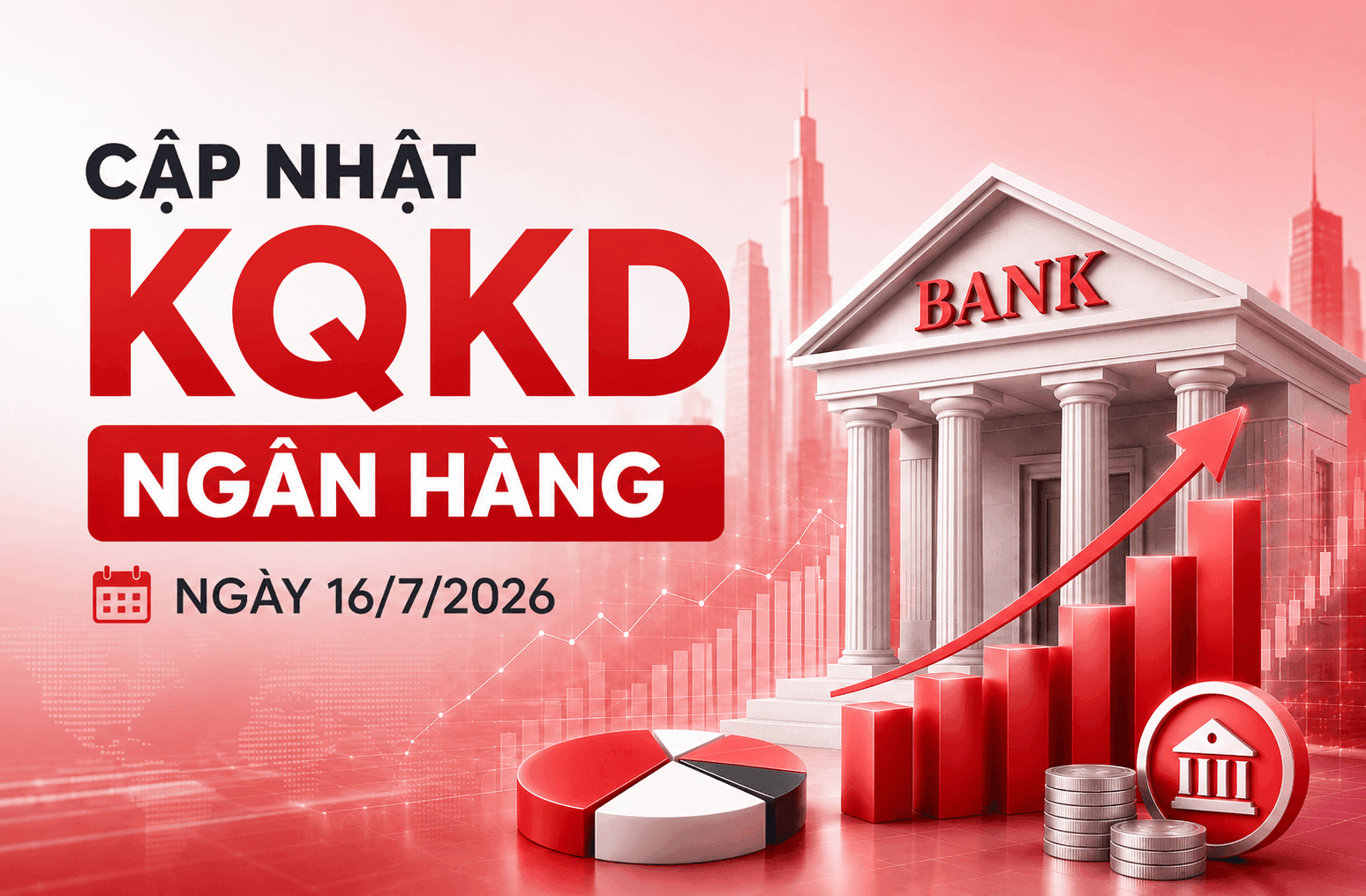 Cập nhật KQKD ngân hàng ngày 16/7: Top 1 báo lãi tăng 80%, TPBank lãi gần 4.700 tỷ đồng