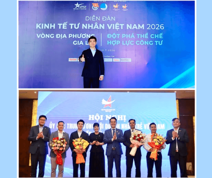 Phó Chủ tịch SHB Đỗ Quang Vinh tham gia Đoàn Chủ tịch UBTƯ Hội Doanh nhân trẻ Việt Nam - Ảnh 1.