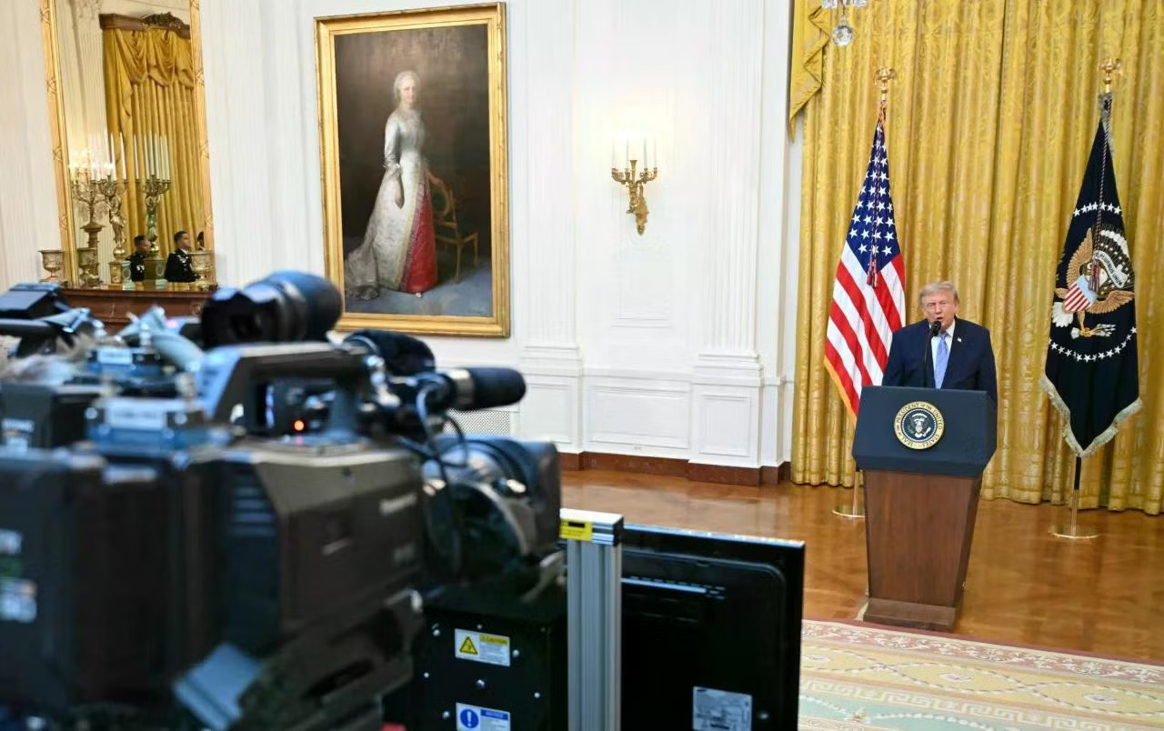 Có gì trong bài phát biểu giờ vàng đáng chú ý của Tổng thống Mỹ Donald Trump? - Ảnh 2.