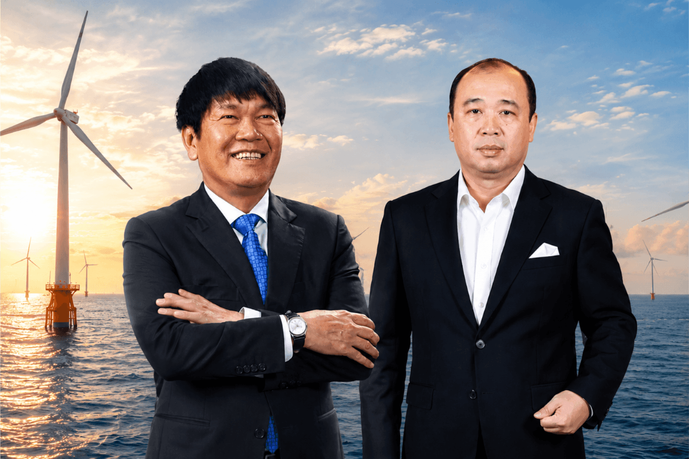 Tỷ phú Trần Đình Long và Chủ tịch Đại Quang Minh đề xuất siêu dự án điện gió 1,5 triệu tỷ đồng