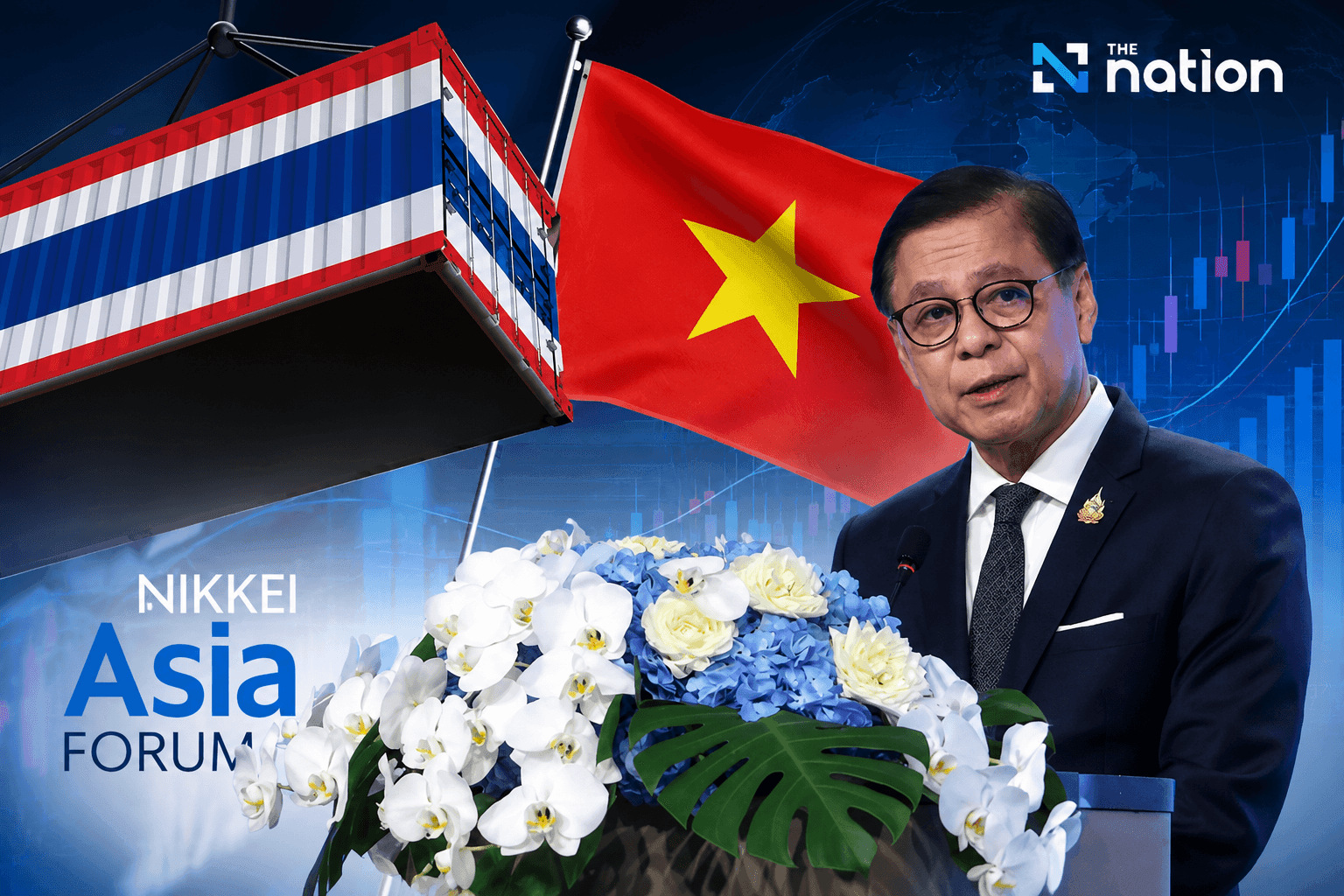 Việt Nam tăng trưởng 'vũ bão' nhất ASEAN: Phó Thủ tướng Thái Lan bất ngờ tuyên bố 'càng mạnh càng tốt cho chúng tôi' - Ảnh 1.