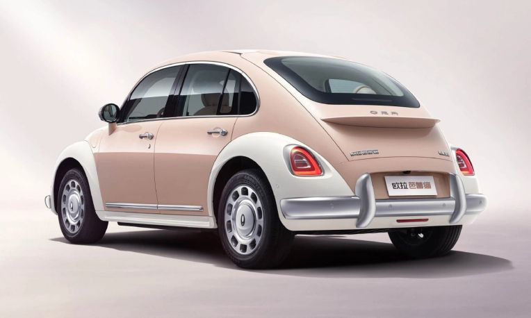 Ngoại hình liên tưởng mẫu xe huyền thoại Volkswagen Beetle