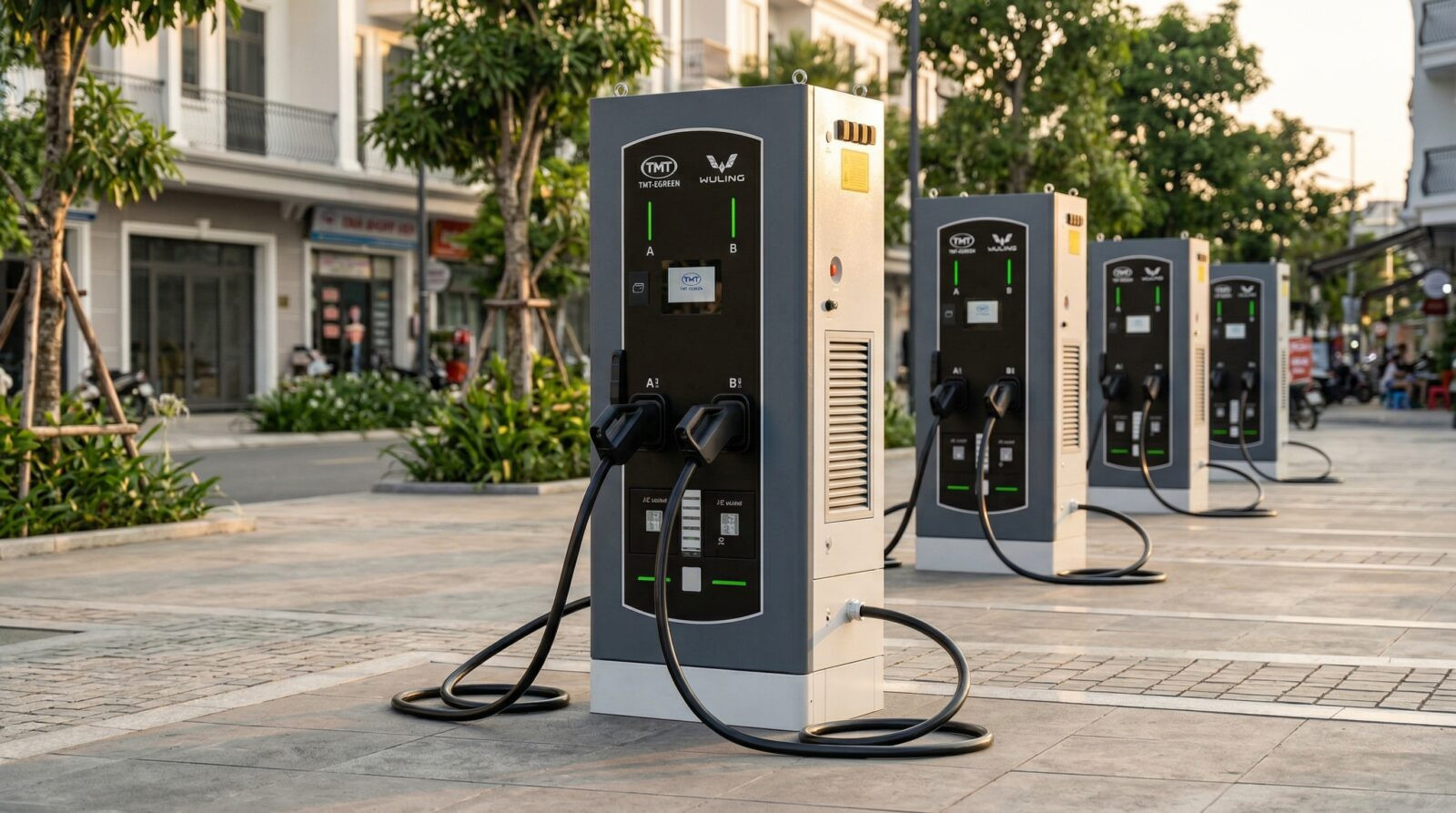 Mức phí sạc chỉ ngang cốc trà đá, công ty bán ô tô điện Trung Quốc tăng tốc phủ trạm sạc tại Việt Nam