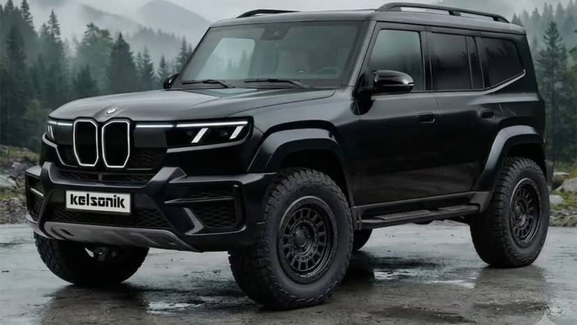 Hình ảnh đồ họa đối thủ tin đồn của dòng G-Class