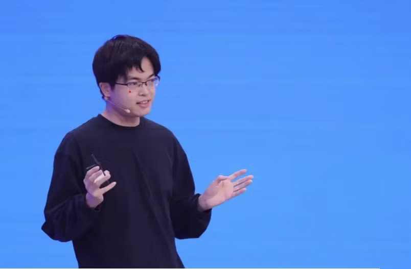 CEO Dương Chí Lâm của Moonshot. (Ảnh: Getty) Trung Quốc gây sốc với mô hình 2,8 nghìn tỷ tham số, tỷ phú Elon Musk trầm trồ - Ảnh 2.