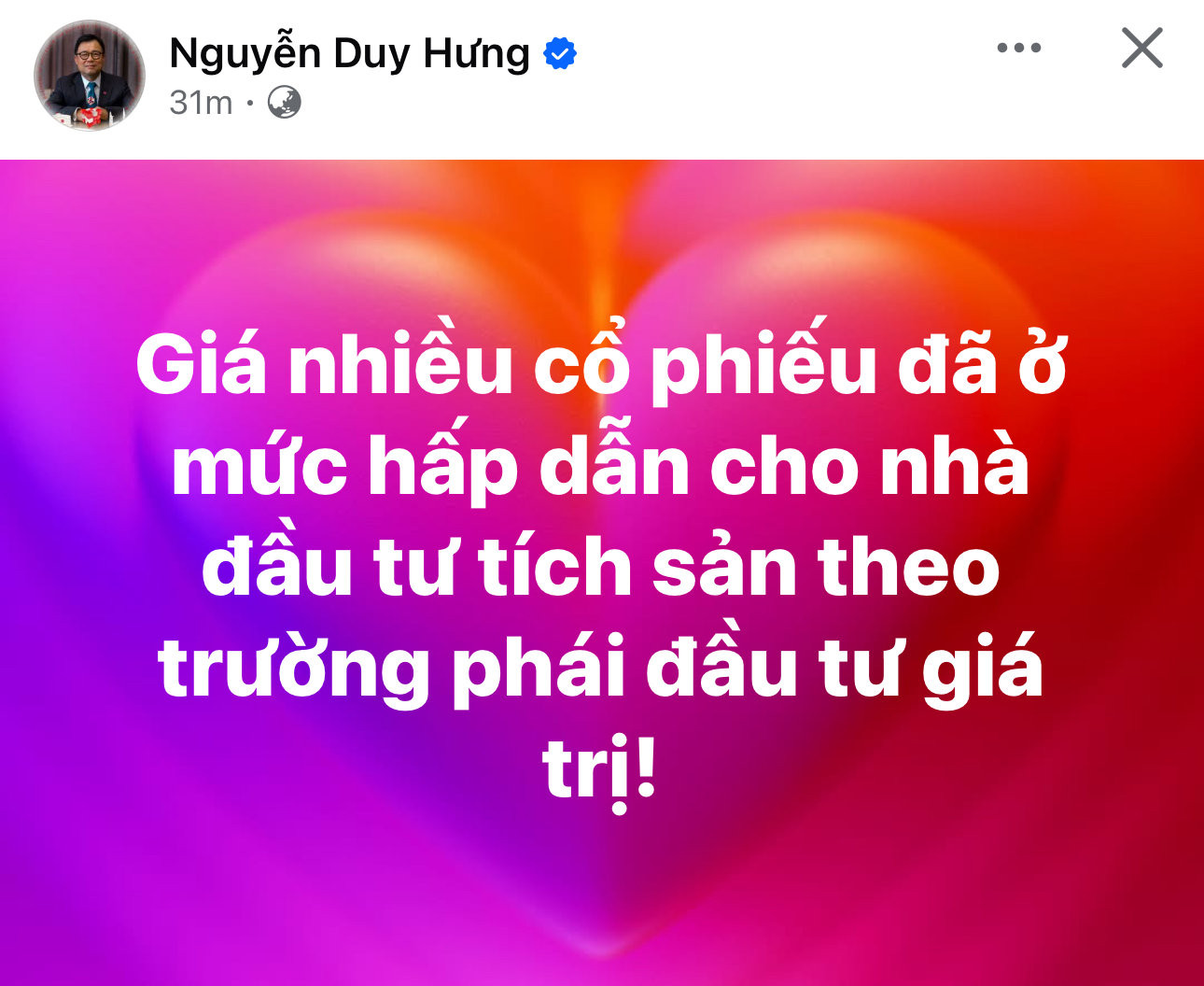 Chủ tịch SSI Nguyễn Duy Hưng: 'Giá nhiều cổ phiếu đã ở mức hấp dẫn cho nhà đầu tư tích sản theo trường phái đầu tư giá trị' - Ảnh 2.
