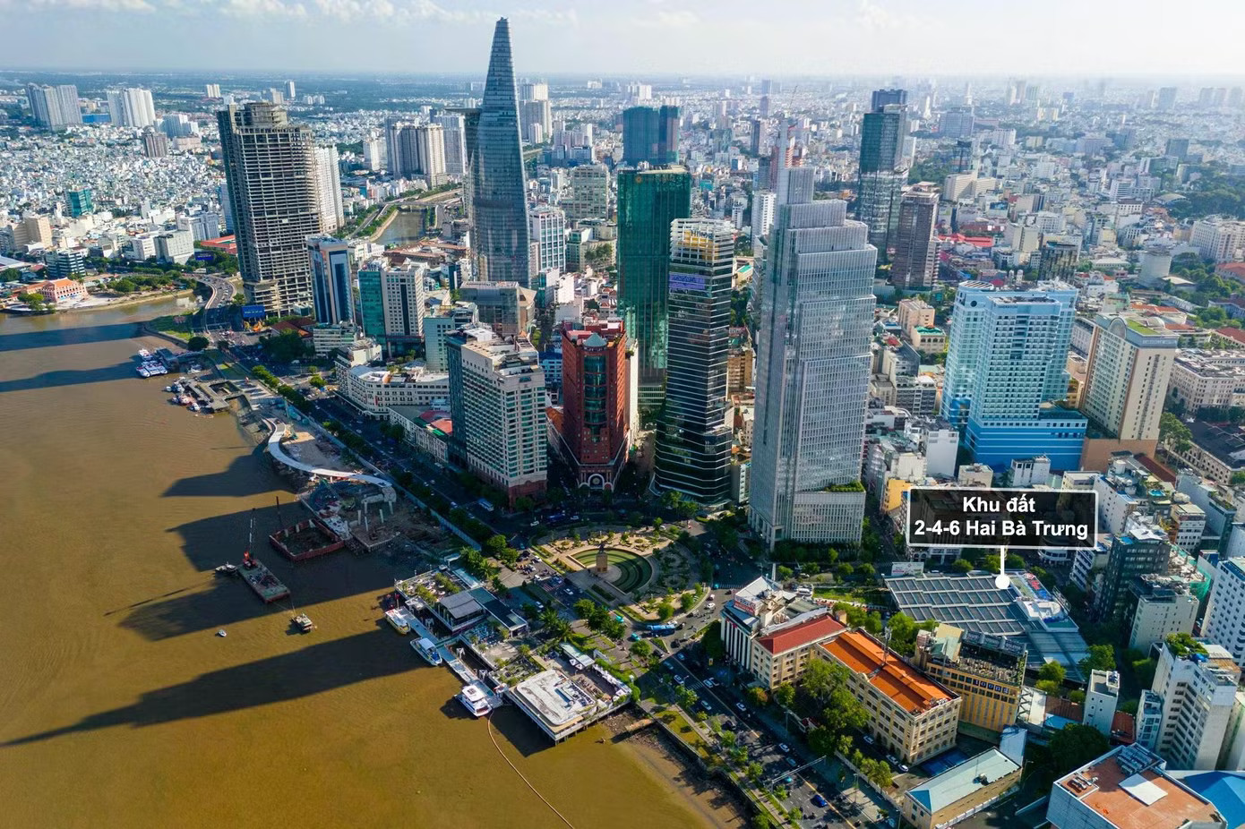 Cận cảnh 2 khu đất vàng TP.HCM dự kiến thanh toán đối ứng cầu Cần Giờ - Ảnh 1.