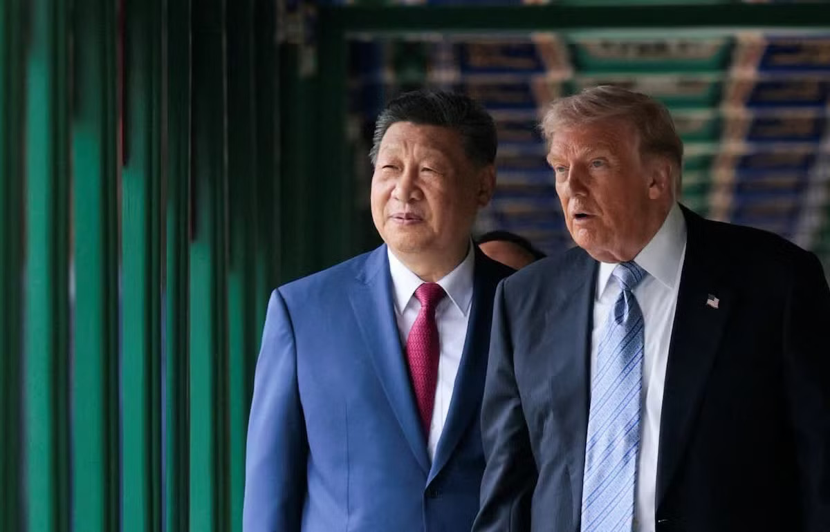Tổng thống Mỹ Donald Trump và Chủ tịch Trung Quốc Tập Cận Bình. (Ảnh: Reuters) Tổng thống Mỹ Trump hé lộ chủ đề then chốt khi đón Chủ tịch Trung Quốc tại Nhà Trắng - Ảnh 1.