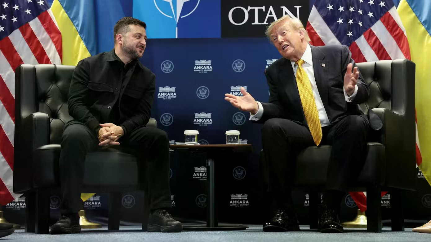 Tổng thống Mỹ Trump sắp gặp Tổng thống Ukraine Zelensky tại Nhà Trắng - Ảnh 1.