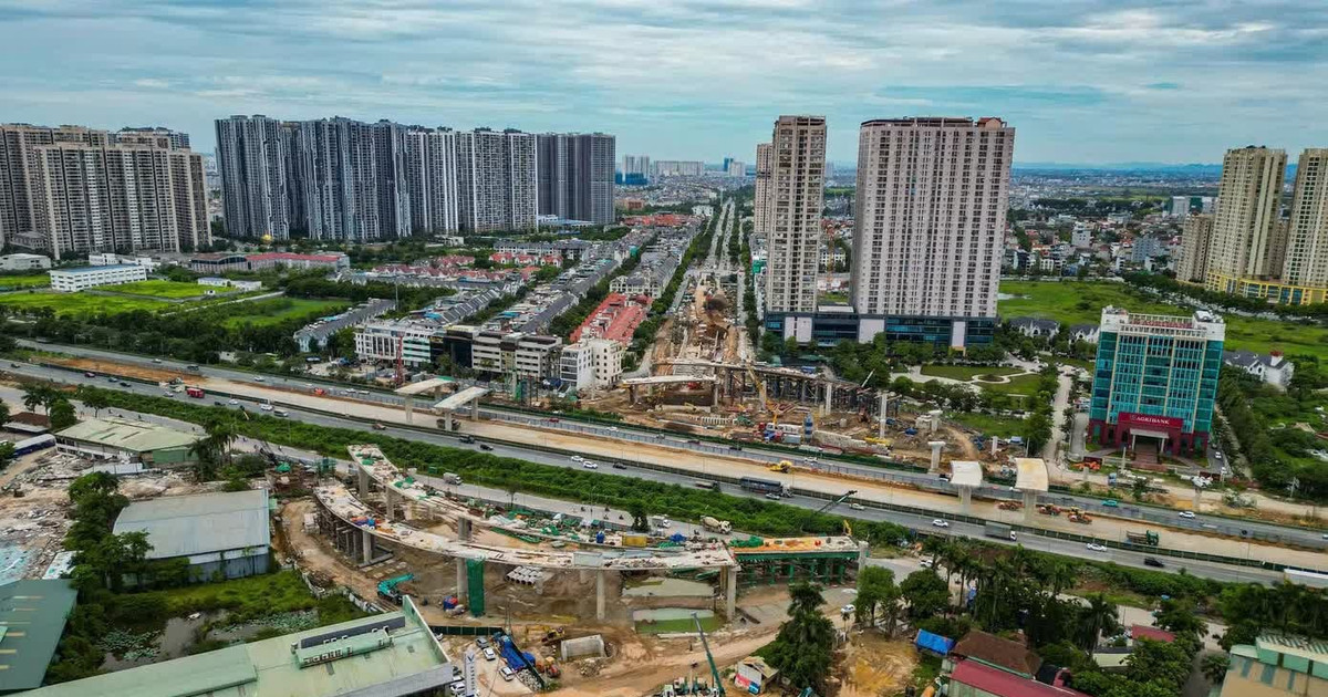 Hà Nội phân luồng đường gom Hoàng Tùng trong 2 tháng thi công nút giao Vành đai 3,5