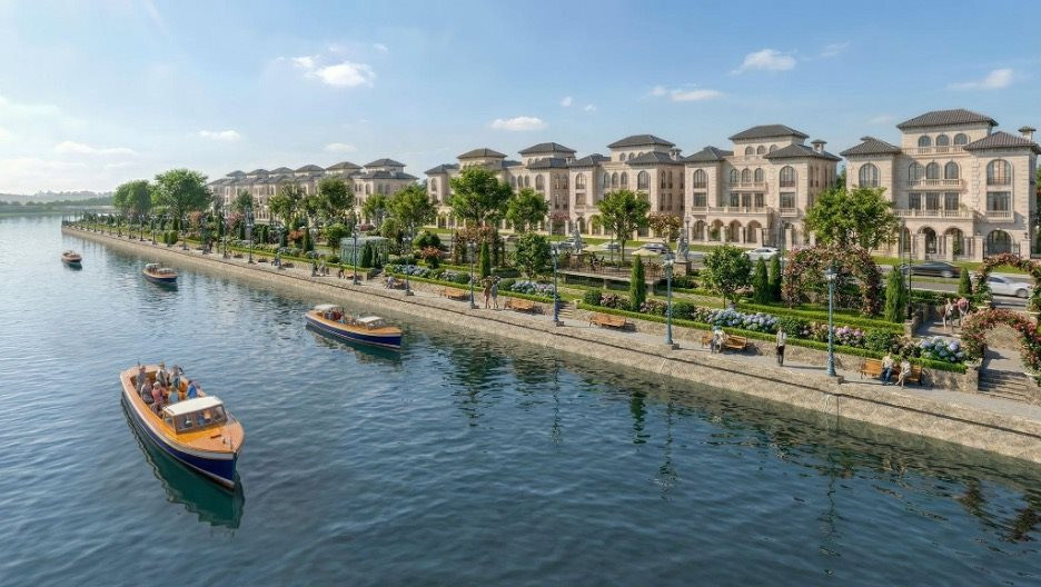 Noble Rivera - Dự án đô thị sinh thái tổng vốn 2 tỷ USD trên trục đại lộ Tây Thăng Long của Sunshine Group vừa được UBND TP. Hà Nội cấp phép xây dựng, dự kiến khởi công 1/8/2026