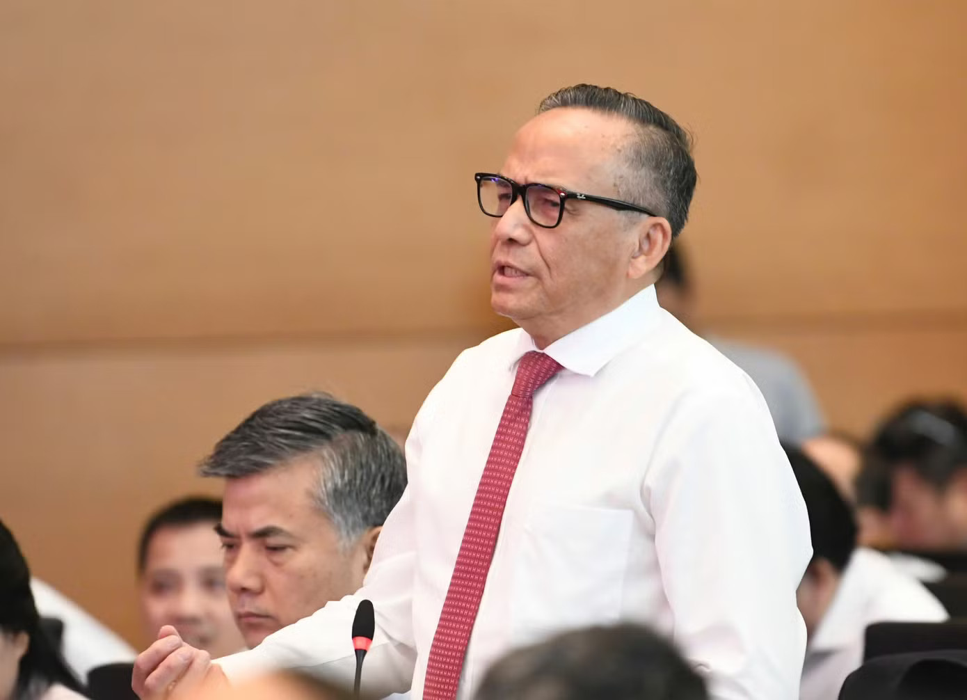 Ông Lê Hoàng Châu. Ảnh: Như Ý Đề xuất giám sát thị trường vàng, làm rõ trách nhiệm các bộ, ngành - Ảnh 2.