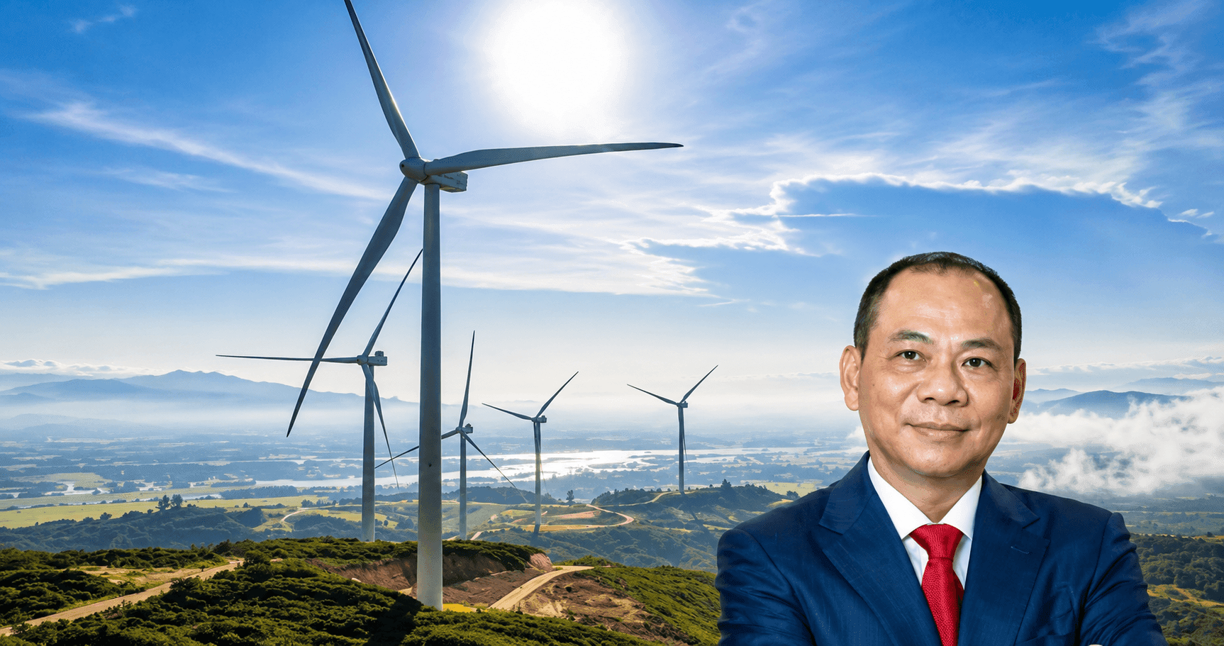Công ty của tỷ phú Phạm Nhật Vượng đăng ký làm dự án điện gió hơn 9.100 tỷ đồng