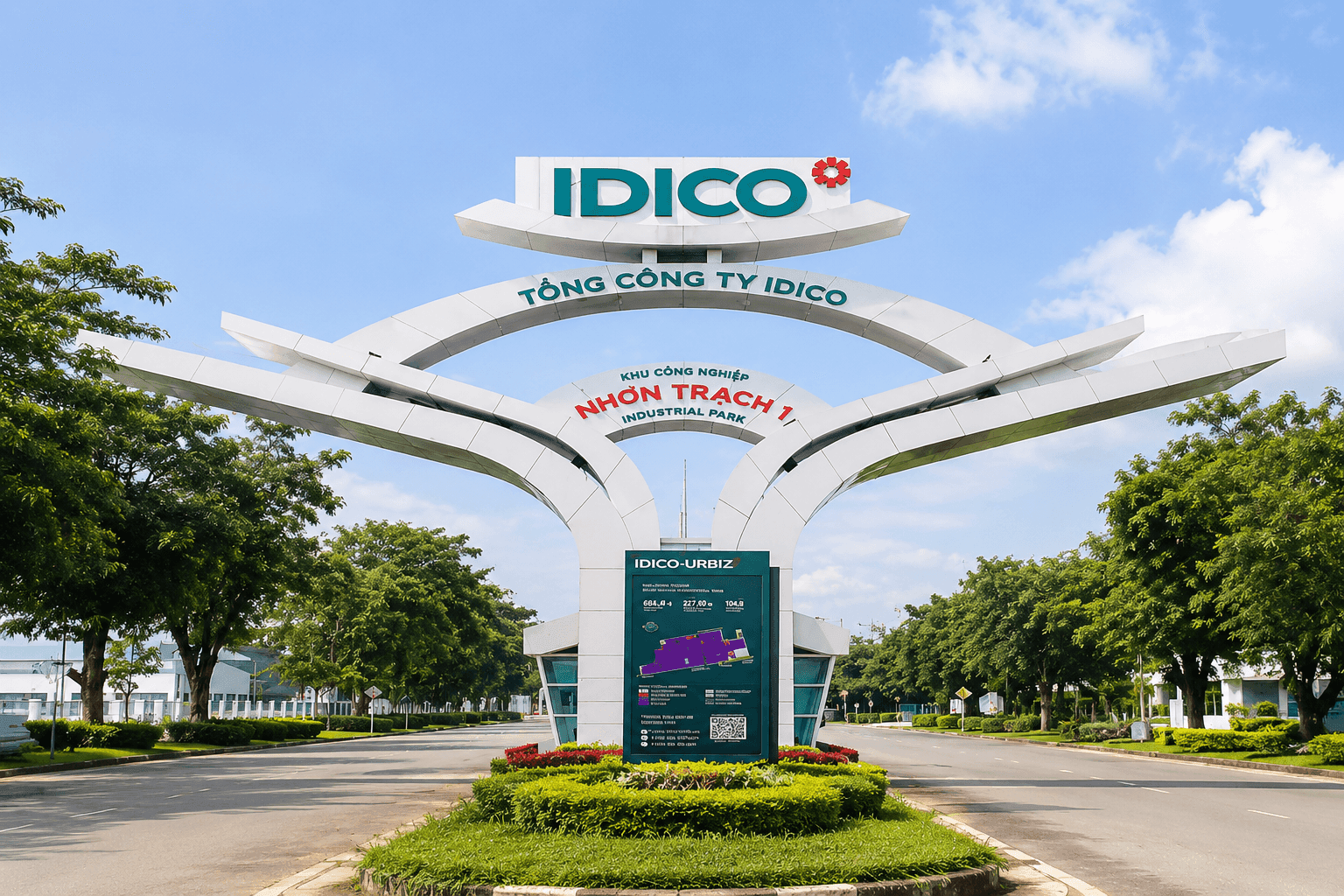 IDICO lãi ròng quý II tăng gấp đôi, doanh thu khu công nghiệp vượt 1.000 tỷ đồng