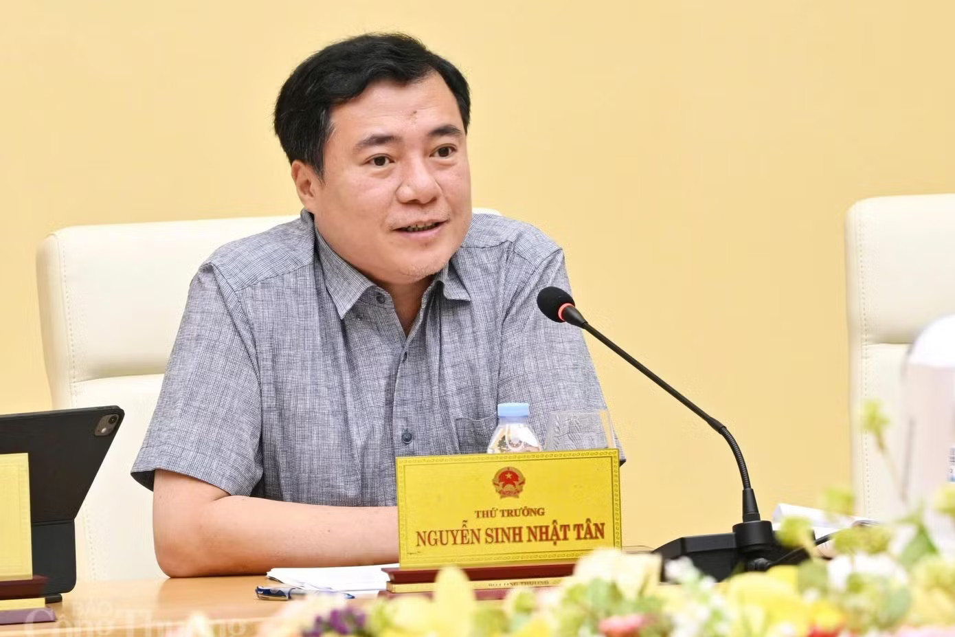 Thủ tướng bổ nhiệm lại ông Nguyễn Sinh Nhật Tân làm Thứ trưởng Bộ Công Thương - Ảnh 1.