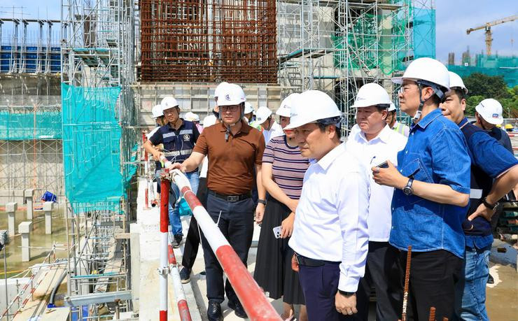 Hình ảnh tại buổi kiểm tra. Nguồn ảnh: UBND TP. Hà Nội