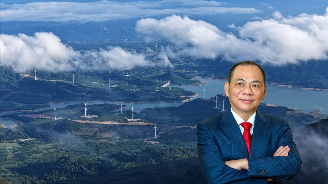 Công ty năng lượng của tỷ phú Phạm Nhật Vượng muốn làm nhà máy điện gió hơn 9.100 tỷ tại Quảng Trị