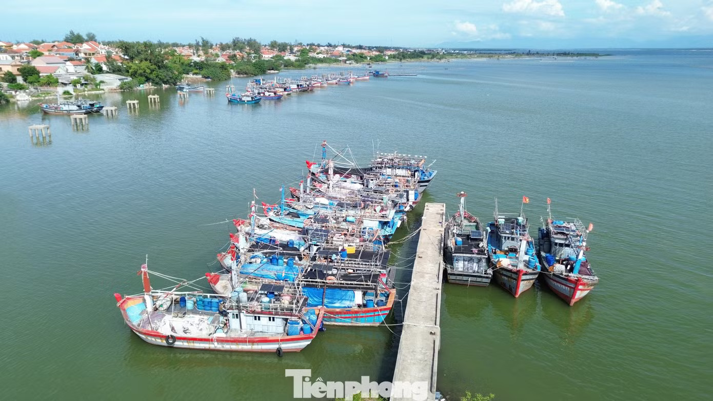 Tàu cá “đắp chiếu” giữa mùa khai thác biển, ảnh hưởng trực tiếp đến sinh kế của ngư dân. Vì sao tàu cá tại Huế nằm bờ hàng loạt? - Ảnh 2.