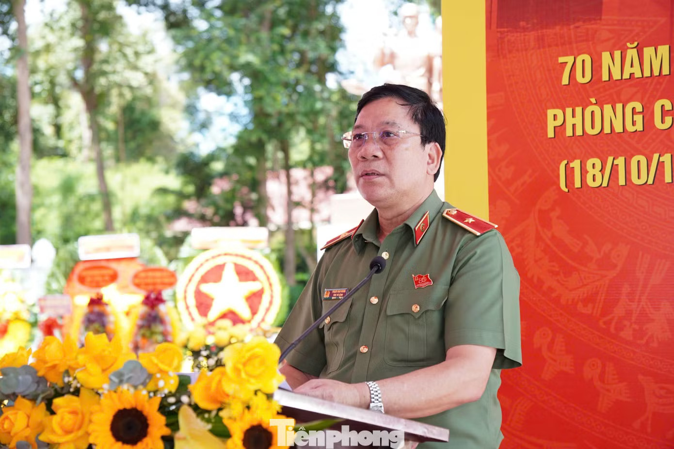 Khánh thành Công trình khắc tên 505 Anh hùng liệt sĩ lực lượng Cảnh vệ CAND - Ảnh 2.