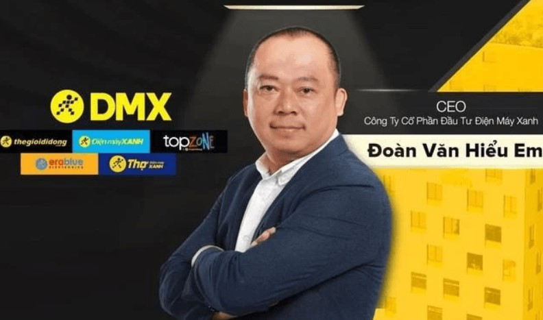 CEO Điện Máy Xanh - ông Đoàn Văn Hiểu Em