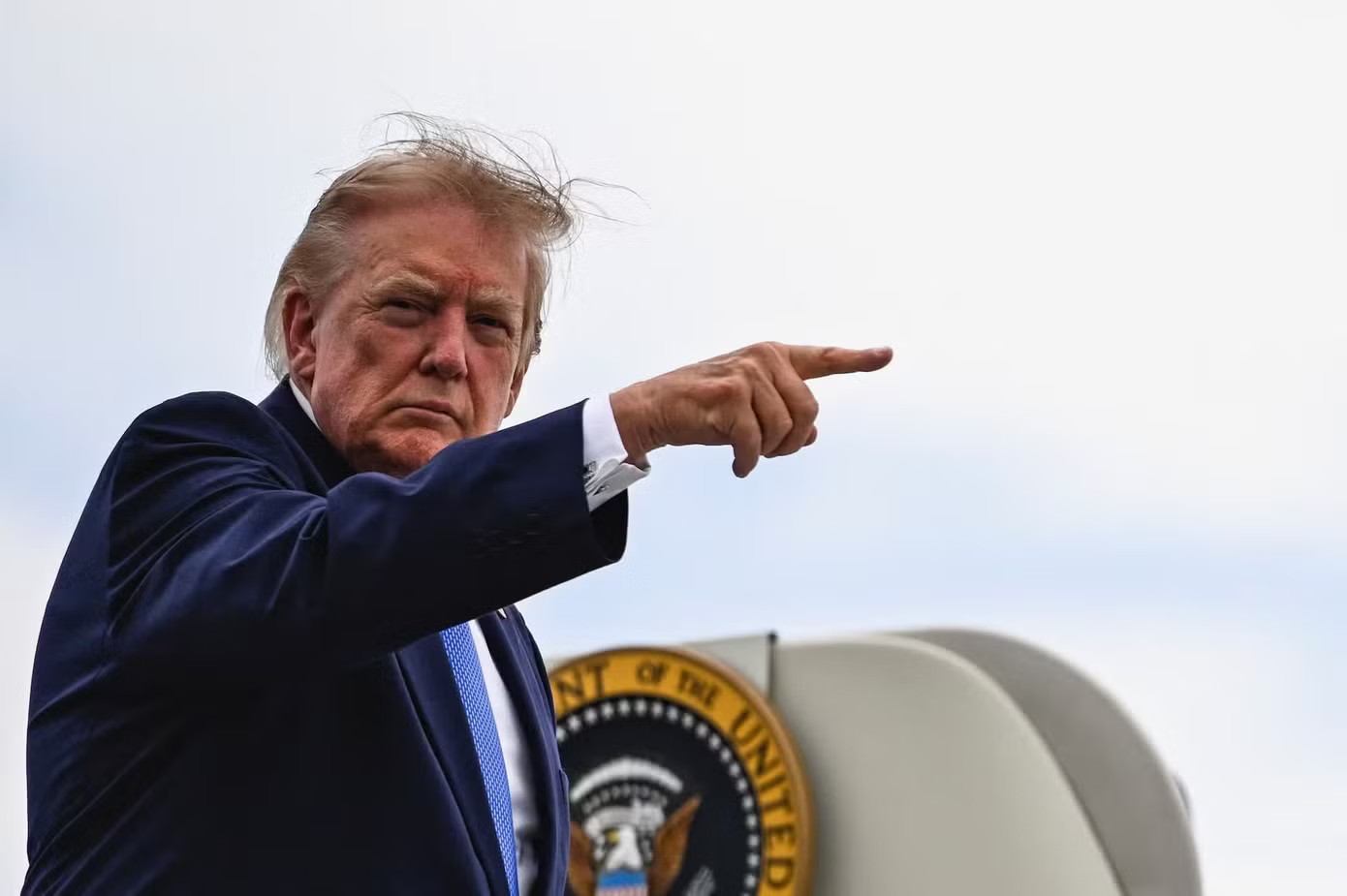 Tổng thống Mỹ Donald Trump. (Ảnh: Reuters) Tổng thống Mỹ Trump: Đây là cơ hội cuối cùng của Iran - Ảnh 1.