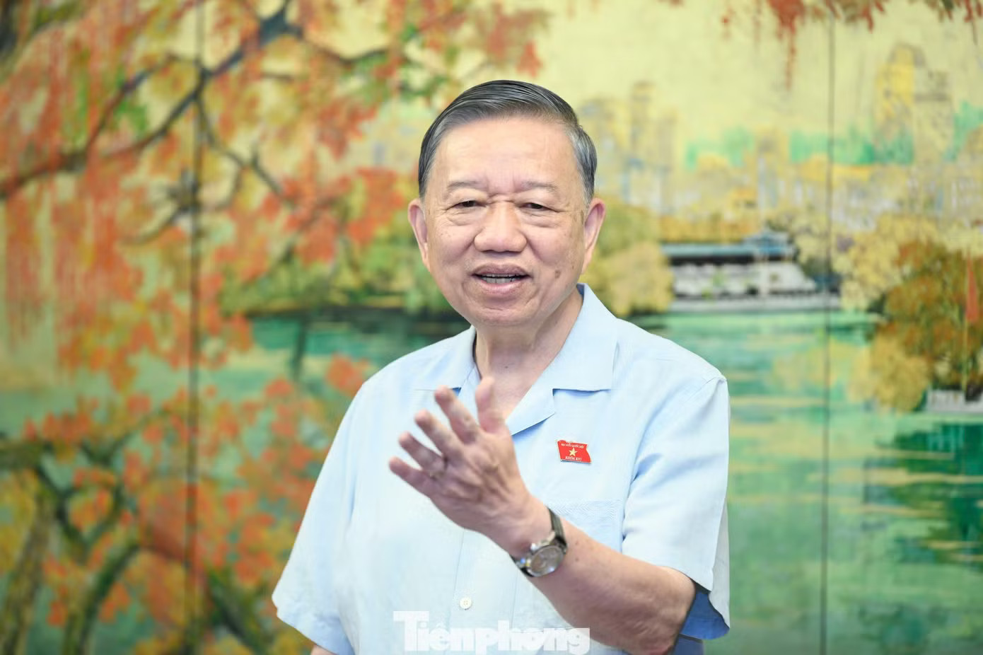 Tổng Bí thư, Chủ tịch nước: Có 500 km đường tàu điện ngầm thì bộ mặt Hà Nội sẽ khác - Ảnh 1.