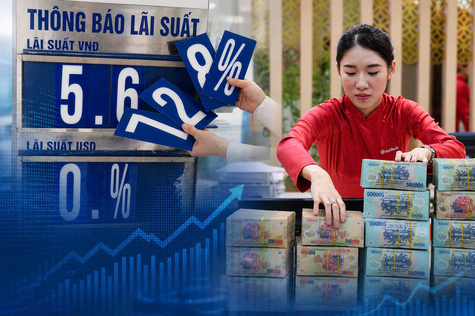 Lãi suất huy động được dự báo vẫn duy trì ở mức cao đến cuối năm