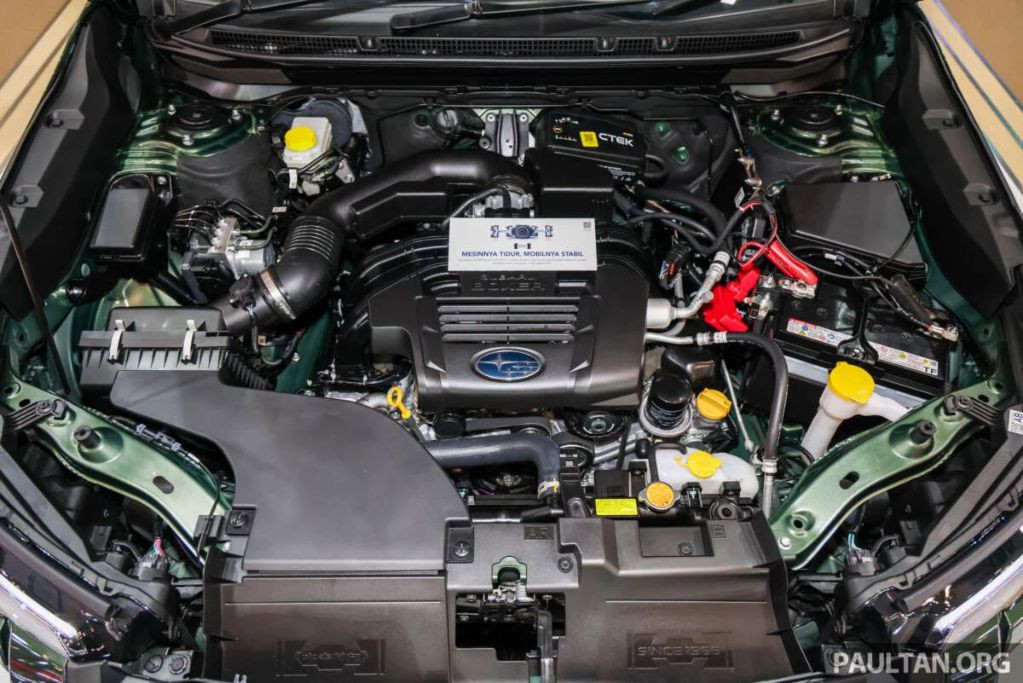 Động cơ boxer trên Subaru Outback 2026