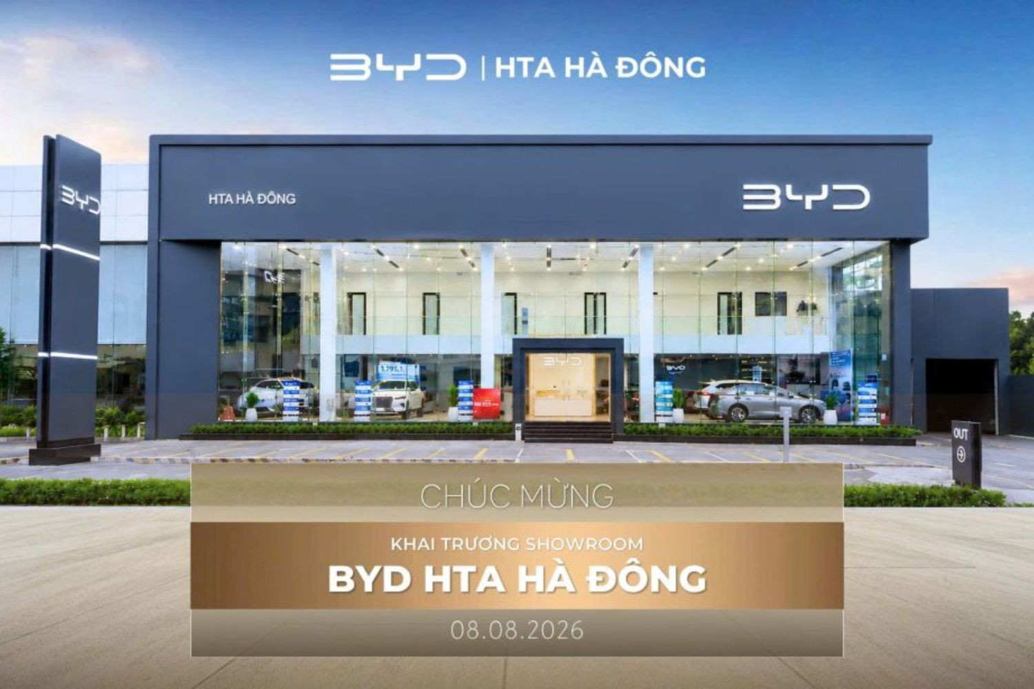 Khai trương BYD Hà Đông