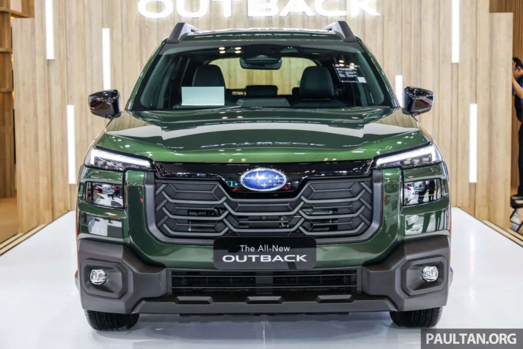 Subaru Outback 2026 đầu xe khỏe khoắn