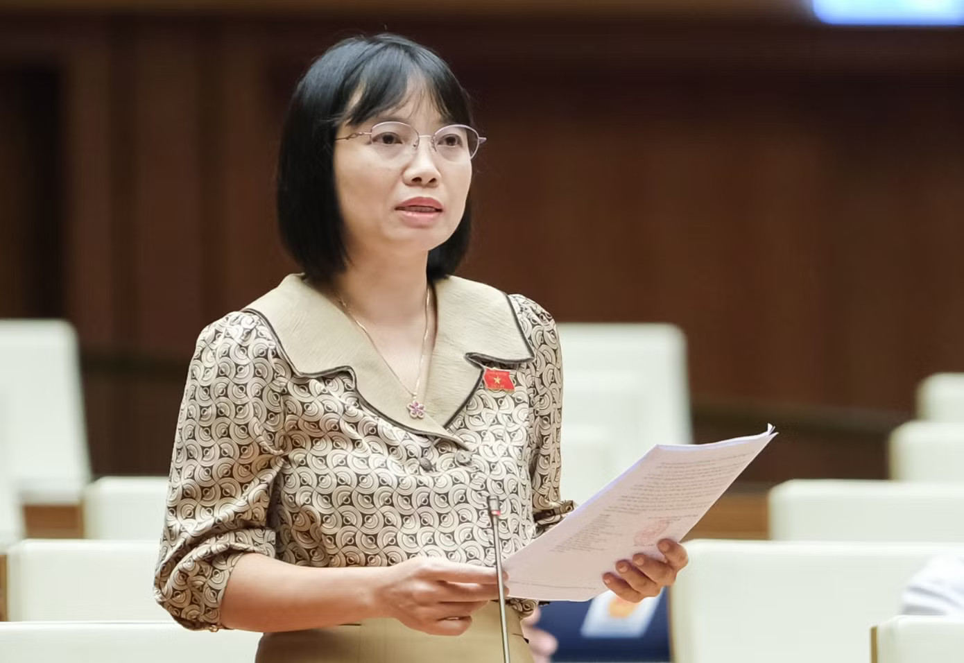 Đại biểu Quốc hội Nguyễn Thị Việt Nga. Đại biểu quốc hội: 'Điều tôi lo ngại nhất không phải là một vài livestream phản cảm...' - Ảnh 1.