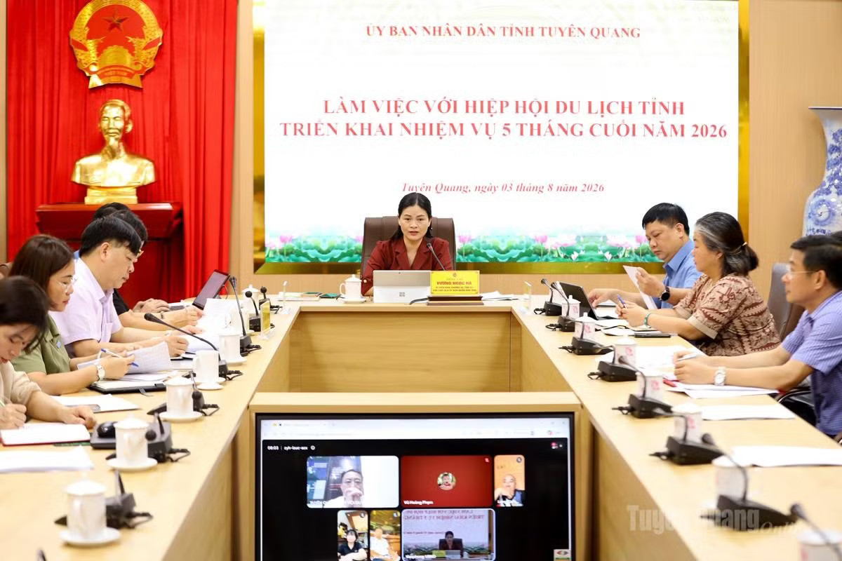 Phó Chủ tịch UBND tỉnh Tuyên Quang Vương Ngọc Hà thôi phụ trách lĩnh vực giáo dục - Ảnh 1.