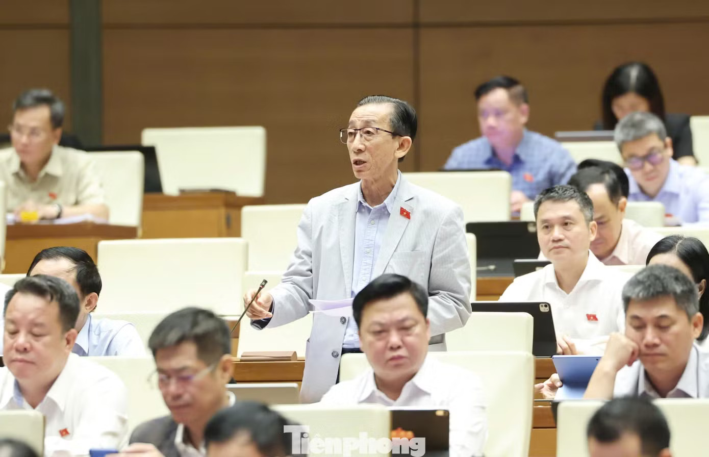 ĐBQH Trần Hoàng Ngân. Ảnh: Như Ý. Phòng ngừa việc ép khách hàng 'mua bia kèm lạc' khi vay vốn - Ảnh 2.