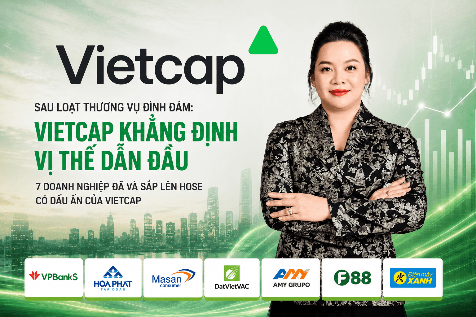 Công ty chứng khoán của bà Nguyễn Thanh Phượng thực hiện 7 thương vụ lớn trong chưa đầy một năm: Từ IPO VPBankS, Điện Máy Xanh đến 'bom tấn' Masan Consumer - Ảnh 1.