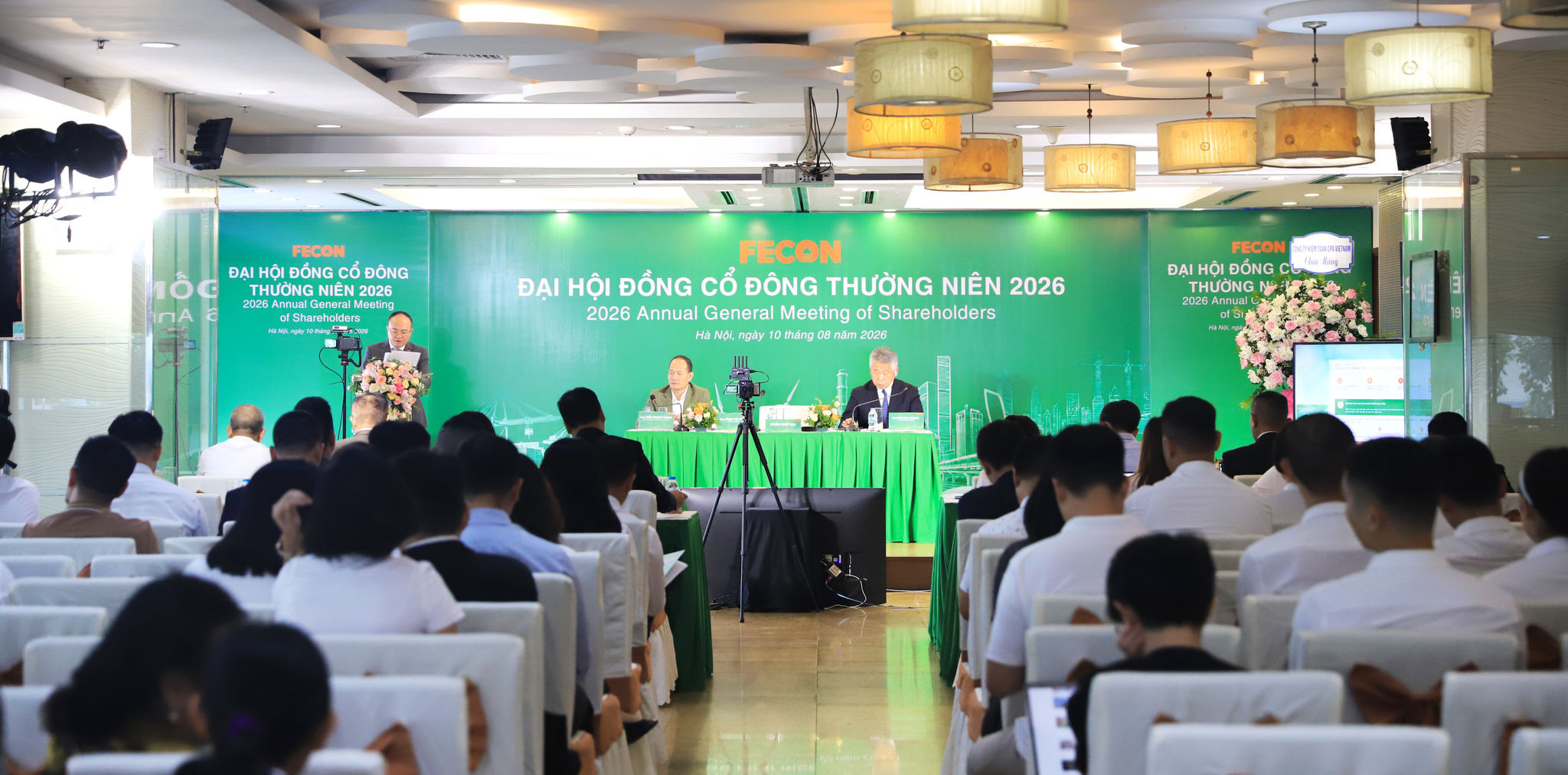 ĐHĐCĐ FECON: Chính thức đổi tên doanh nghiệp, đặt mục tiêu lãi tăng hơn 160%