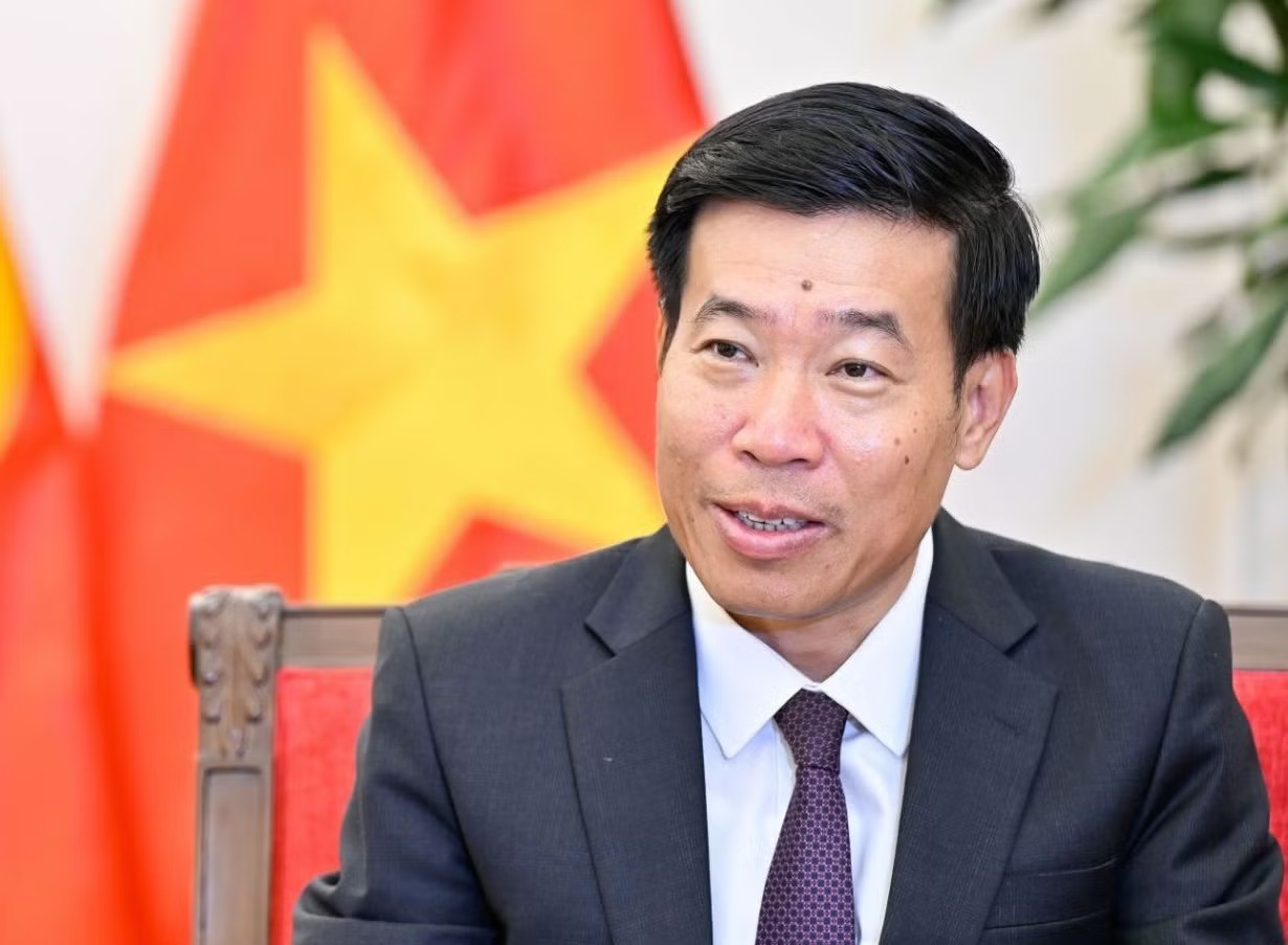 Thứ trưởng Ngoại giao Nguyễn Mạnh Cường. Ảnh: Mofa Tổng Bí thư, Chủ tịch nước thăm New Zealand: Biến cam kết chính trị thành lợi ích thực tiễn - Ảnh 2.