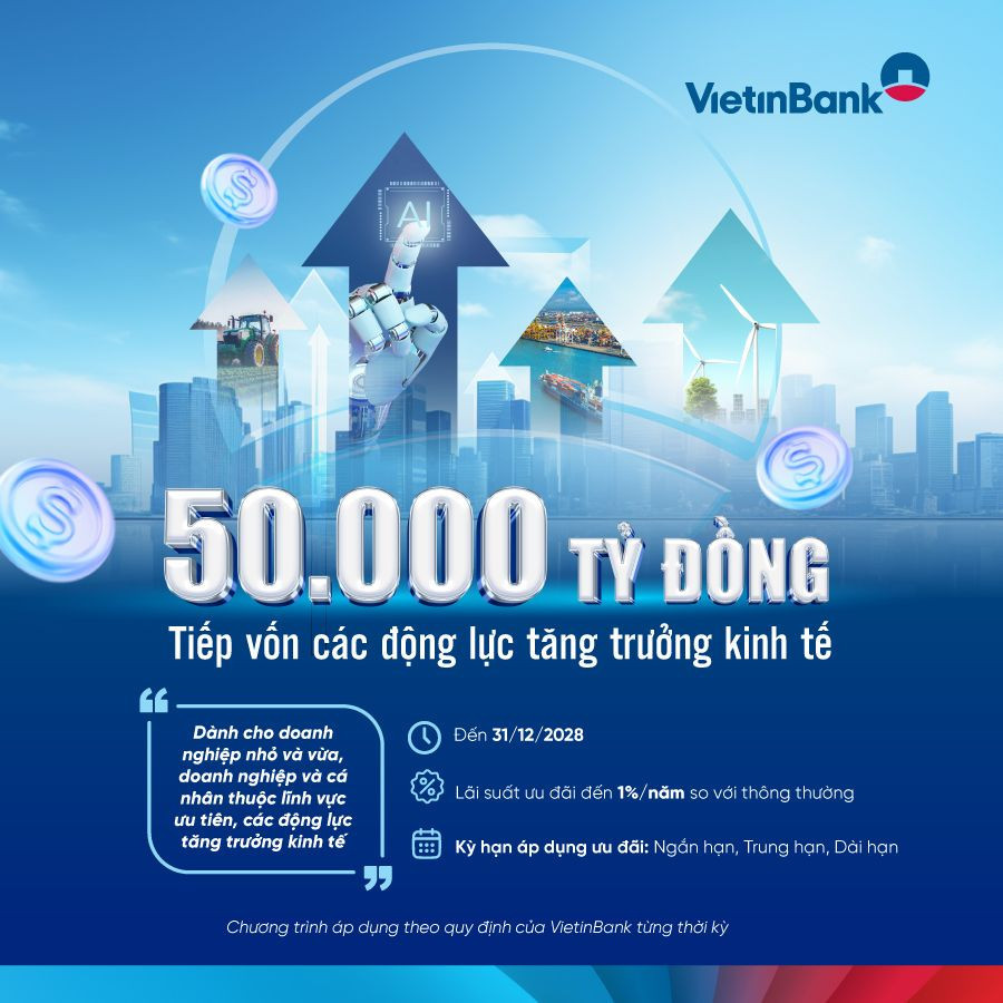 Agribank, Vietcombank, BIDV, VietinBank triển khai 220.000 tỷ đồng tín dụng giảm lãi tối thiểu 1% - Ảnh 2.