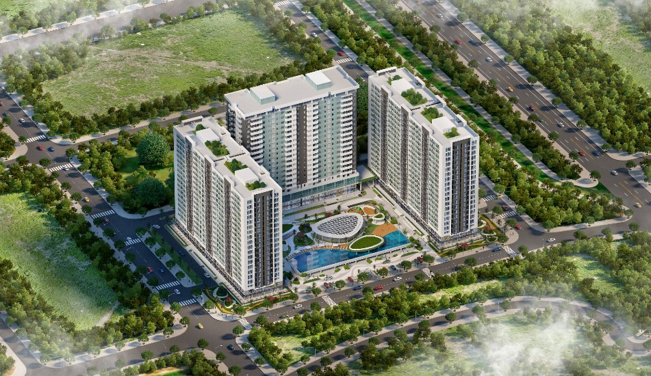 Phối cảnh dự án Căn hộ cao cấp TDC Plaza