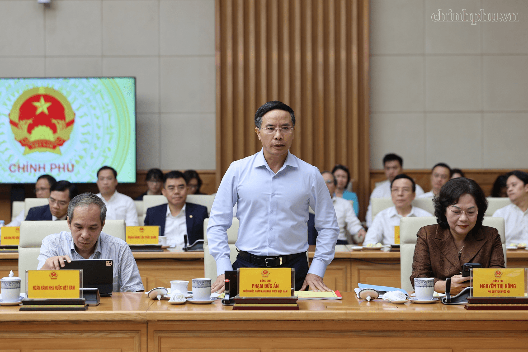 Thủ tướng Chính phủ làm việc với Ngân hàng Nhà nước và hệ thống các tổ chức tín dụng- Ảnh 3.
