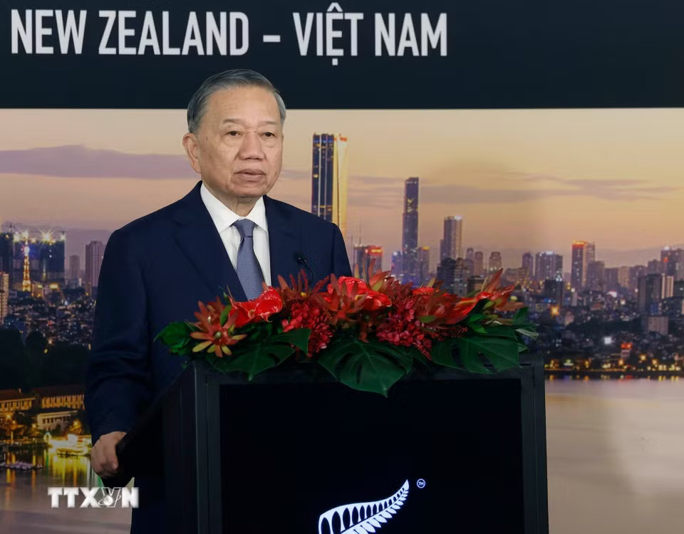 Tổng Bí thư, Chủ tịch nước Tô Lâm dự Hội nghị bàn tròn doanh nghiệp New Zealand - Việt Nam- Ảnh 1.