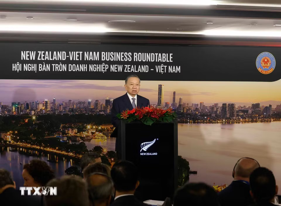Tổng Bí thư, Chủ tịch nước Tô Lâm dự Hội nghị bàn tròn doanh nghiệp New Zealand - Việt Nam- Ảnh 2.