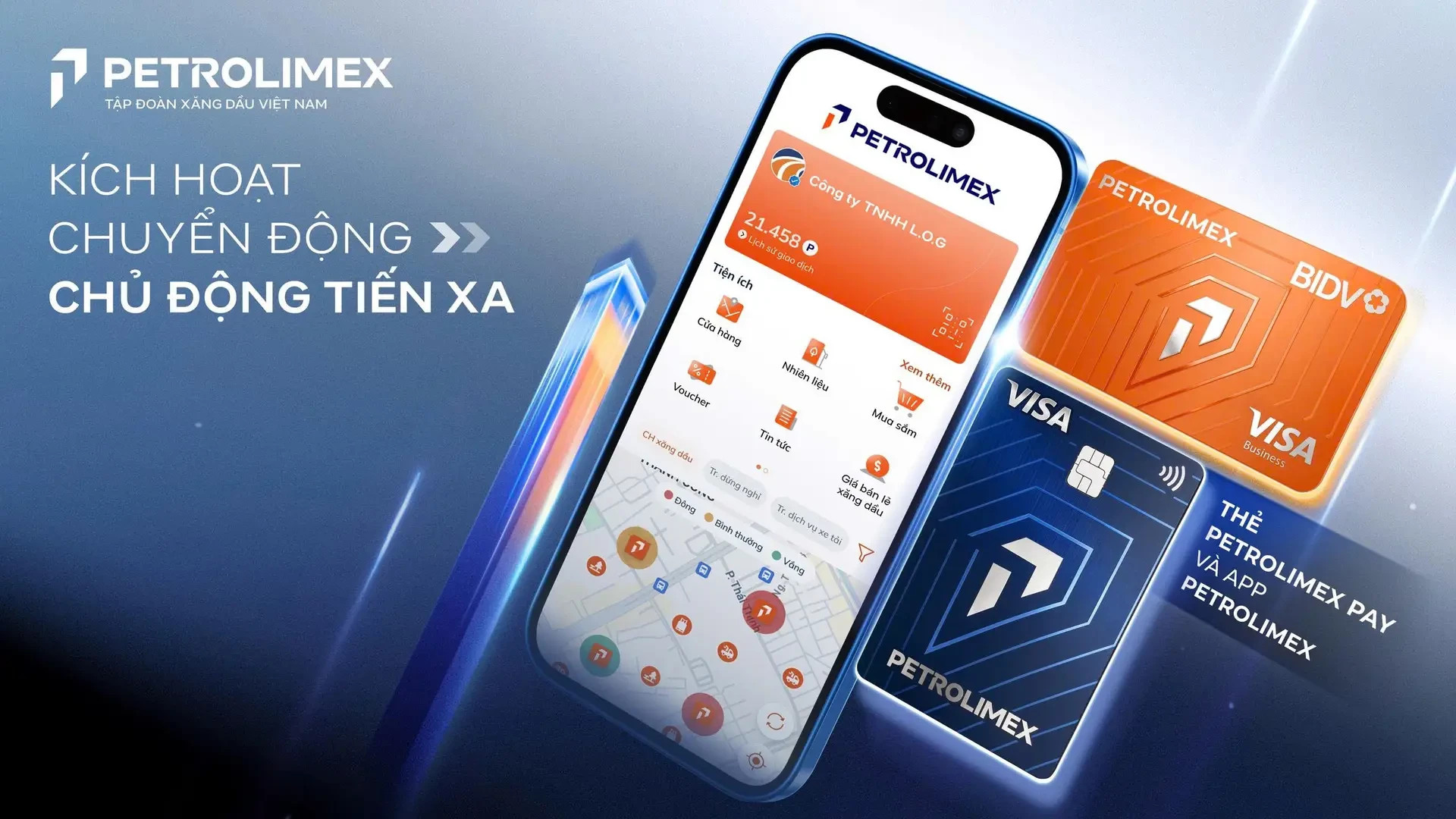 Petrolimex ra mắt Ứng dụng Petrolimex 2.0 và Thẻ đồng thương hiệu với BIDV-Visa - Ảnh 3.