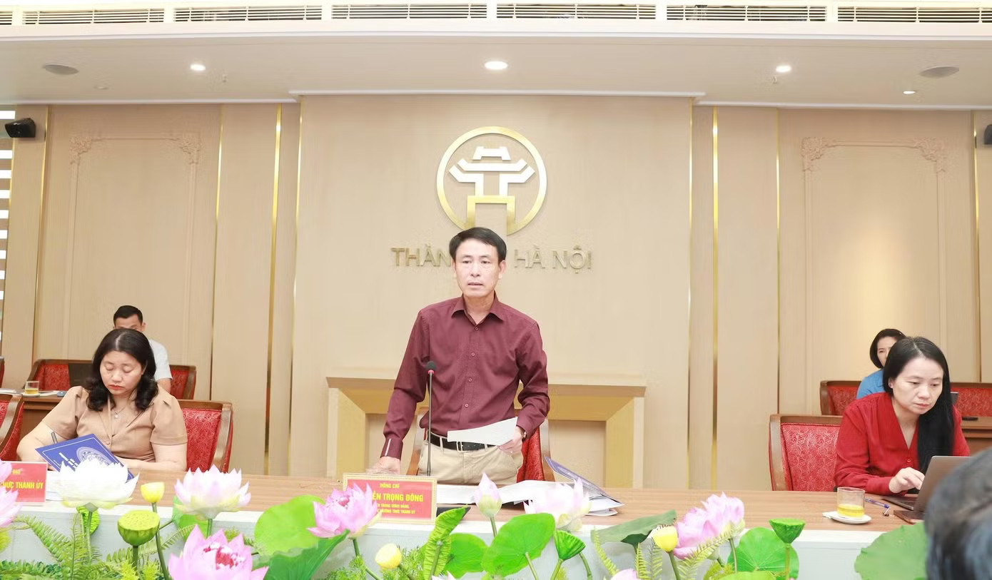 Hà Nội: Công trình chống ngập khẩn cấp phát huy hiệu quả - Ảnh 2.