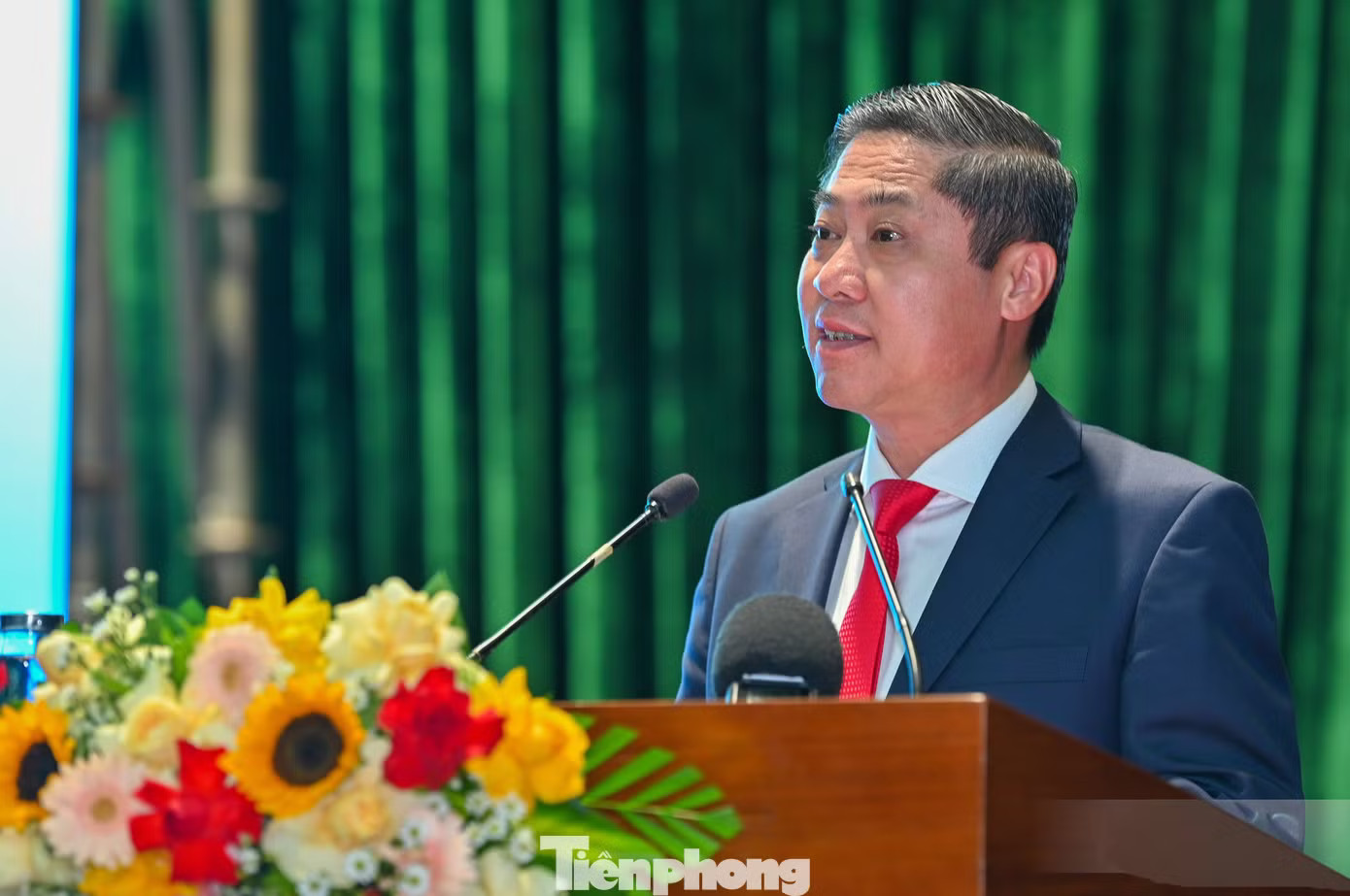 Phó Chủ tịch UBND TP. Đà Nẵng Phan Thái Bình phát biểu tại Hội thảo. Ảnh: Giang Thanh. LNG không chỉ là câu chuyện của một nhà máy điện - Ảnh 1.
