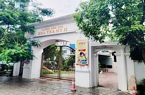 Trường Mầm non Hoa Trà My II. Sở GD&ĐT Hà Nội yêu cầu xác minh trẻ mầm non bị bạo hành - Ảnh 1.