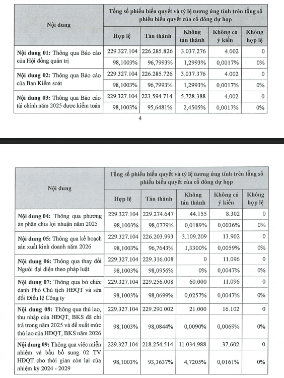 Hóa chất Đức Giang (DGC): Một nhóm cổ đông phủ quyết loạt tờ trình tại ĐHCĐ - Ảnh 1.