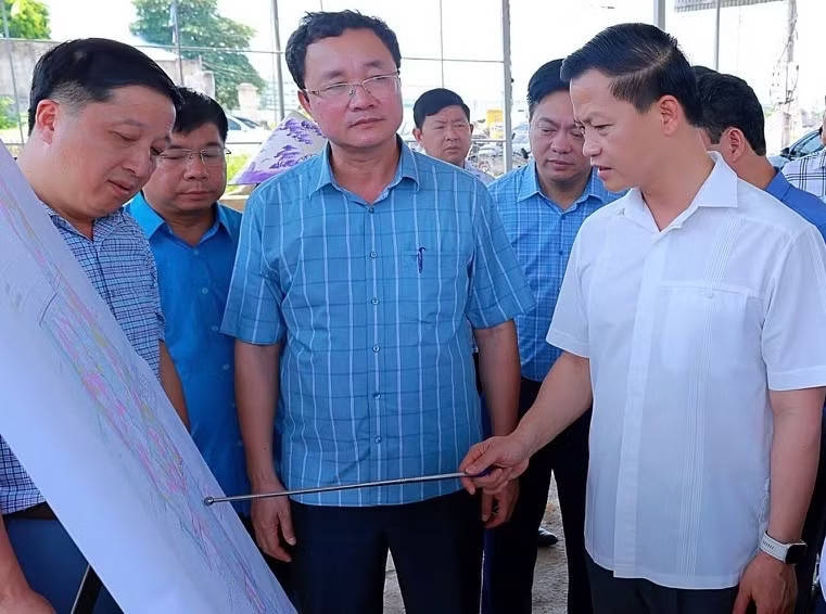 Chủ tịch Thái Nguyên 'chốt' thời gian hoàn thành kiểm đếm dự án KCN Yên Bình 2 - Ảnh 1.