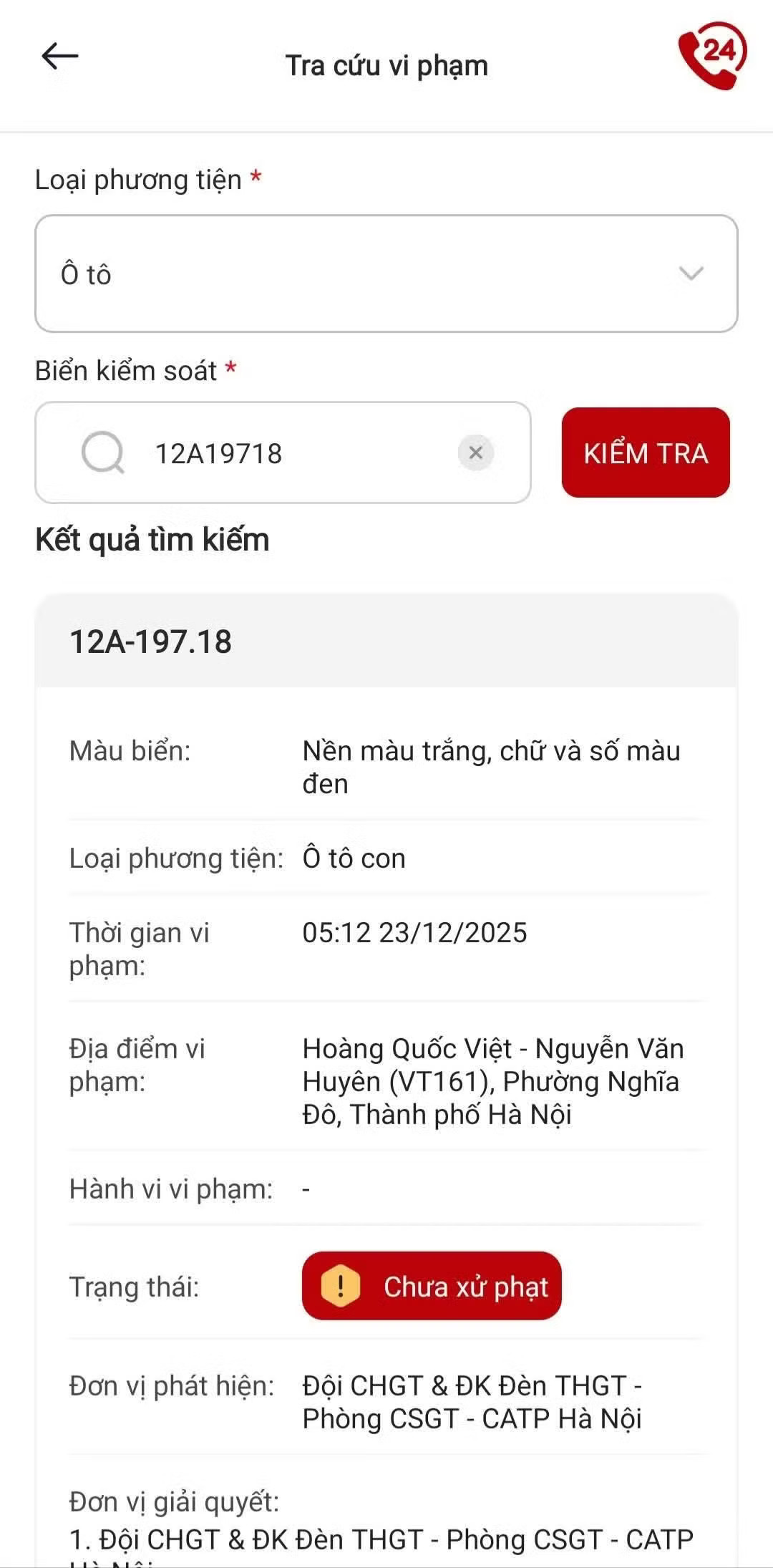 Cách tra cứu phạt nguội nhanh, tránh 'lỗi chồng lỗi' - Ảnh 2.