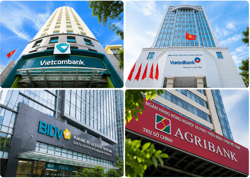 Cập nhật mới nhất tỷ lệ nắm giữ của khối ngoại tại Vietcombank, Vietinbank, BIDV