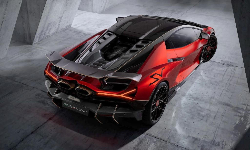 Lamborghini Revuelto SV với nhiều thay đổi khí động học